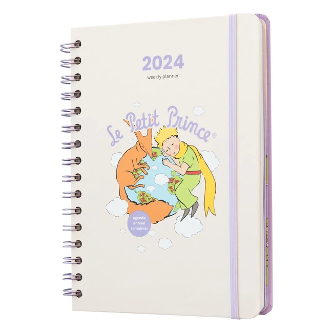 Agenda El Principito 2024 Semana Vista A5 Ilustraciones Anual