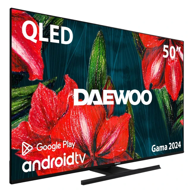 Daewoo D50DH55UQMS QLED Android TV 50 Pulgadas 4K HDR Dolby Vision