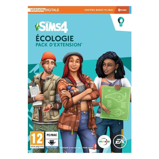 Les Sims 4 cologie - Pack dextension PC - DLC - Jeu vido - Tlchargement