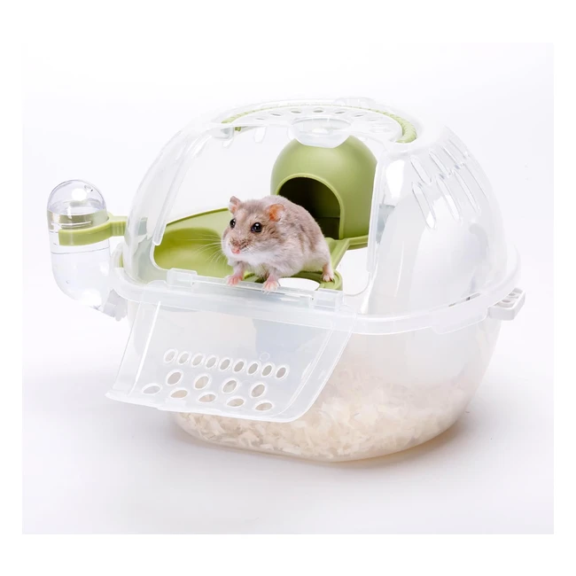 Cage de transport portable pour petits animaux - Nobleza - Réf. 123456 - Confortable - 27x20.5x17cm