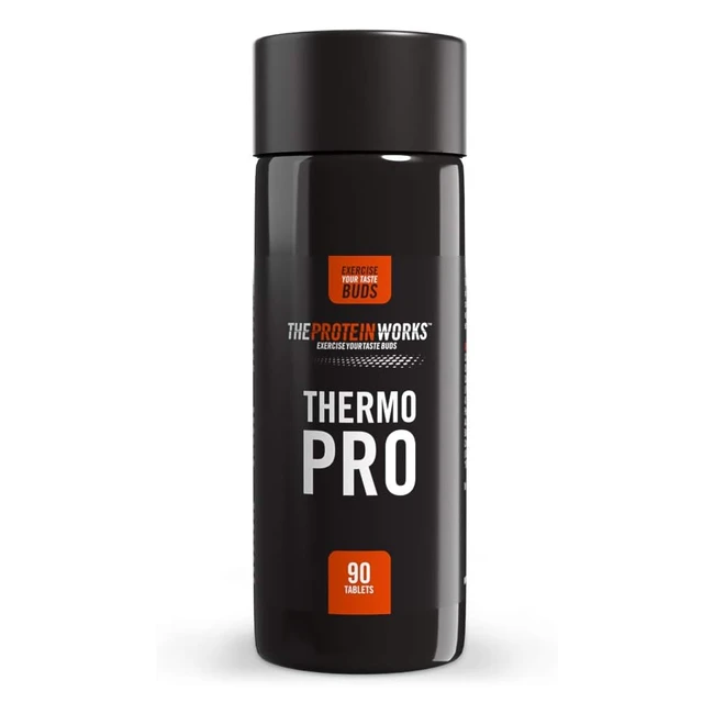 Thermopro Complément de Caféine Avant l'Entraînement Réduit la Fatigue et l'Épuisement - The Protein Works 90 Gélules