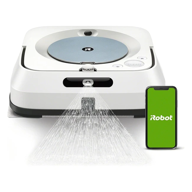 iRobot Braava Jet M6 M6134 Wischroboter - Przisionssprhstrahl Nasswischen 