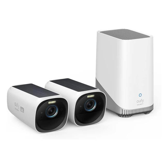Eufy Security EufyCam S330EufyCam 3 Kit 4K 2 Telecamere