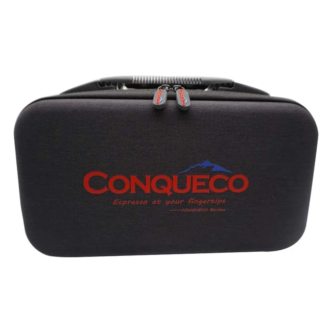 Bolsa Porttil para Cafetera Conqueco - Negro - Capacidad 800ml - Botones