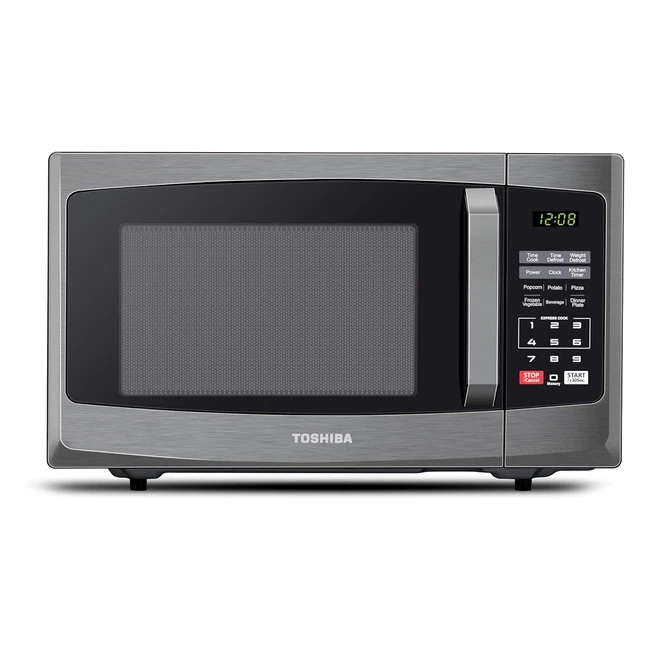 Toshiba 800W 23L Microwave Oven Auto Defrost OneTouch Express Cook Easy Clean Bl