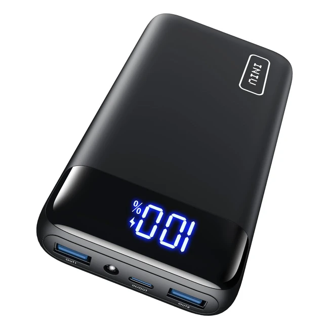 INIU Power Bank 20000 mAh Fast Charging USB-C Input Output 225 W Externe Handy-A