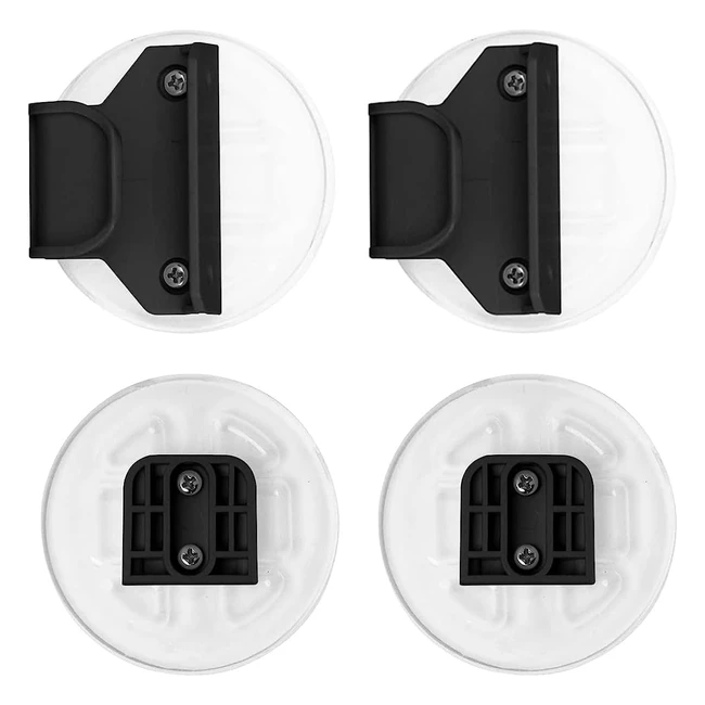 Puerta de Seguridad Escalera Extensible Beb Acrlico 4 Piezas Accesorios Sin Perforaciones