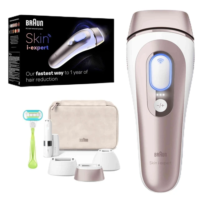 Braun Smart IPL 7 Skin iExpert - Gratis App - Haarentfernungsgert - Damen - 3 Au