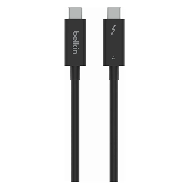 Cable Thunderbolt 4 Belkin USB-C 100W USB4 Thunderbolt 3 Macbook Pro iPhone 15 Pro 2m