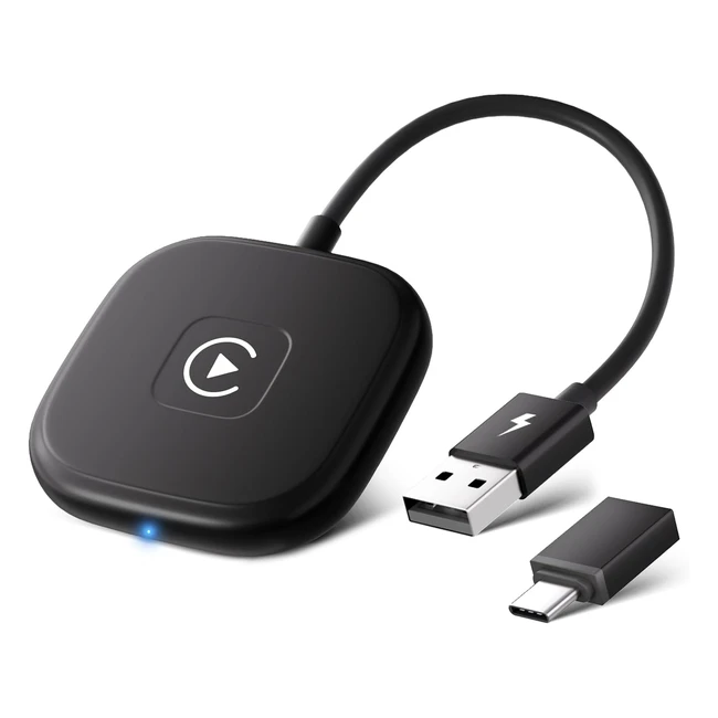 Adaptador Carplay Inalámbrico para iPhone - Wireless Carplay Dongle - OEM - Coche - Apto para Coches 2017 - iOS 10