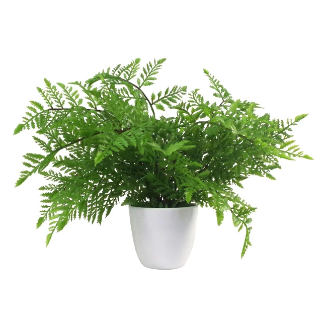 Southern Wood Fern Artificial Plant 30cm - Replica Dryopteris Ludoviciana