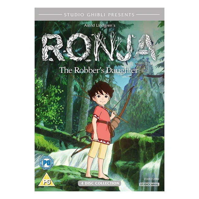 Ronja the Robbers Daughter DVD - Classic Animated Film - Ref RTD001 - Free Shi