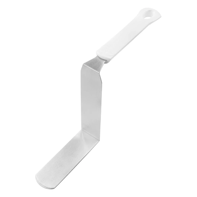 Dr Oetker Winkelpalette Extra Hoch Streichmesser - Kuchenhelfer aus Edelstahl -