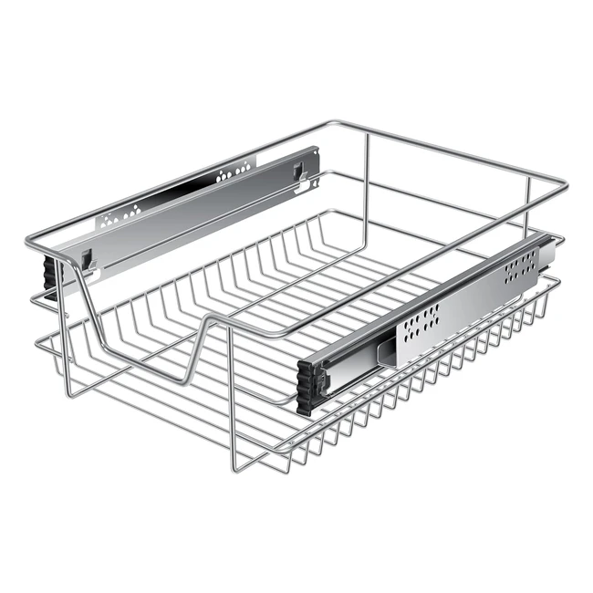 Kesser Teleskopschublade 40 cm - Kchenschublade - Kchenschrank - Korbauszug - Vollauszug