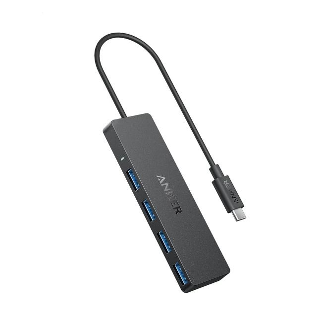 Anker Hub USB C Adaptateur MacBook Pro OTG 5 Gbits Ultra Mince