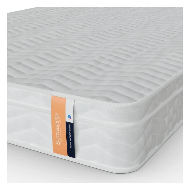 Summerby Sleep No2 Double Mattress - Hybrid Box Top - 137x190 cm - Envirofoam & Springs