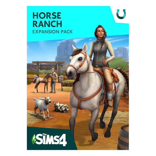 The Sims 4 Horse Ranch Expansion Pack EP14 PC/Mac - Downloading Code EA App Origin - Videogame - English