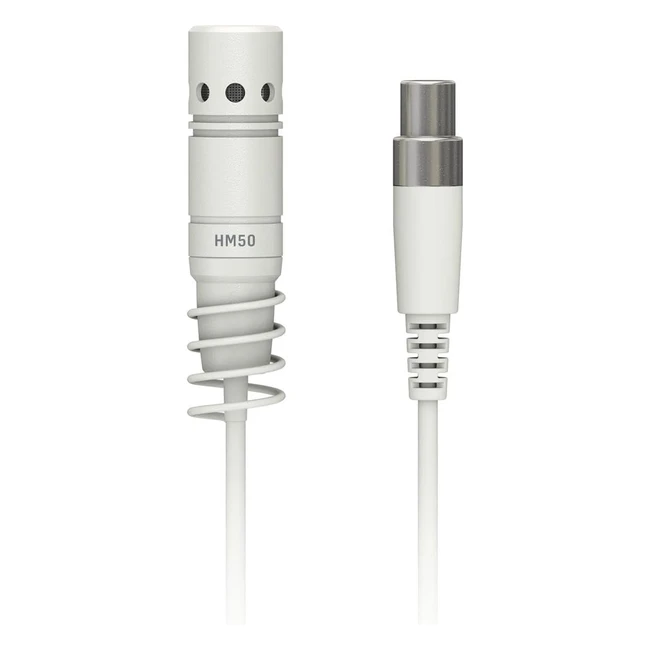 Behringer HM50 Premium Kondensatorhängemikrofon - Weiß - Ultrabreiter Frequenzgang - Nierencharakteristik