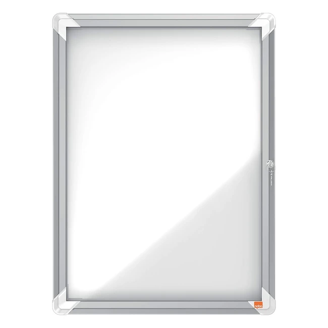 Vitrine daffichage magntique extrieur verrouillable 4 x A4 Premium Plus Bla