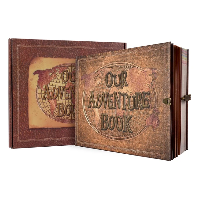 Album fotografico 3D scrapbook 180 pagine fai da te - Our Adventure Book