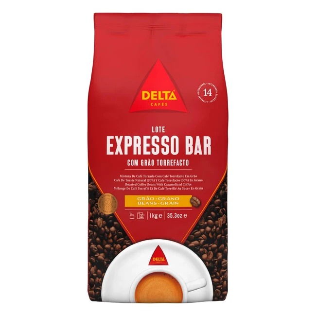 Delta Cafés Espresso Bar Café en Grano Estimula los Sentidos 1kg