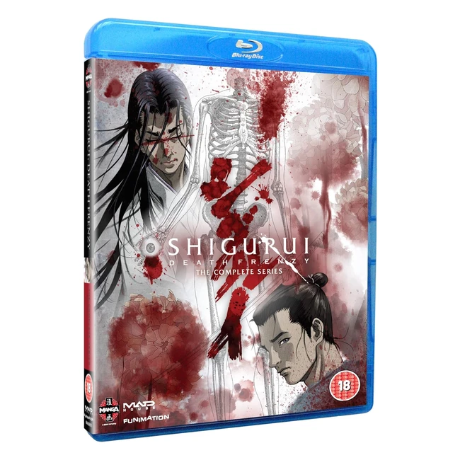 Shigurui Death Frenzy Complete Series Blu-ray - Action Packed Samurai Saga