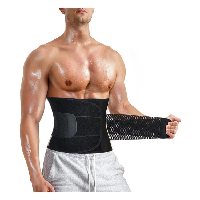 Cintura Dimagrante Uomo Chumian Neoprene Regolabile - Waist Trimmer Belt
