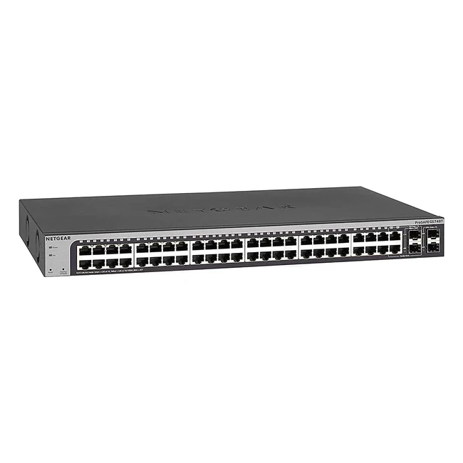 Netgear Switch Ethernet Smart 48 Porte GS748T Gigabit 2 SFP 1G 2 Combo Desktop R