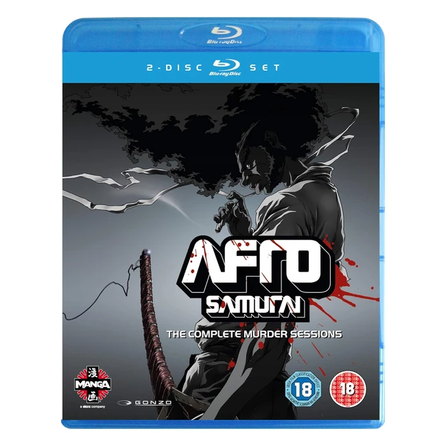Afro Samurai Complete Murder Sessions Blu-ray - Action Packed Samurai Adventure