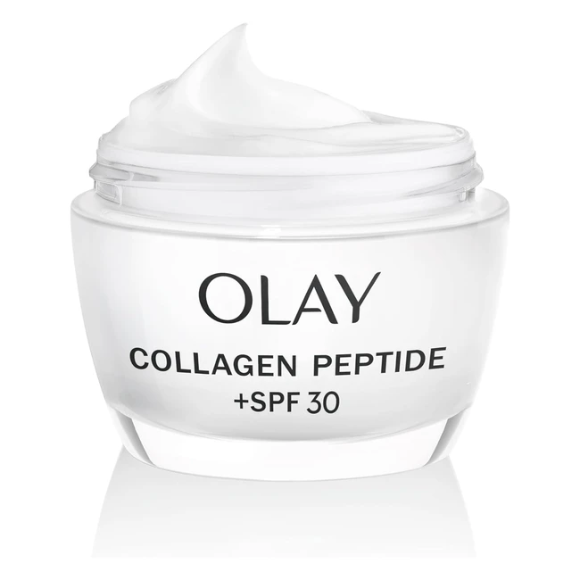 Olay Collagen Peptide 24 Moisturiser SPF30 Face Cream 50ml - Hydrates 24h