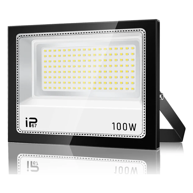 Projecteur Extrieur Spot LED 100W 10000lm Super Lumineux IP67 tanche