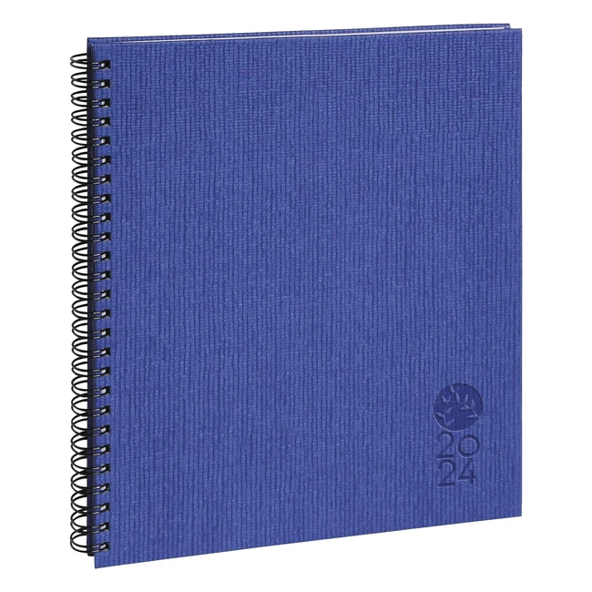 Agenda Semainier Exacompta Eurotime 22S Spiral Forever 225 x 185 cm 2024 - Coloris Assortis