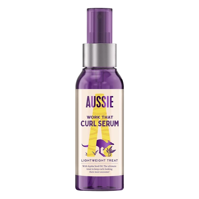 Aussie Curl Hair Serum with Jojoba Seed Oil - Curl Control - 90ml