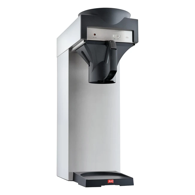 Melitta 20347 Filterkaffeemaschine fr Thermoskanne 170 MT EdelstahlSchwarz - 