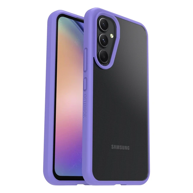 Otterbox Sleek Series Case for Samsung Galaxy A54 5G - Shockproof Drop Proof Ultraslim Protective Case - Military Standard Tested - Antimicrobial Protection - ClearPurple