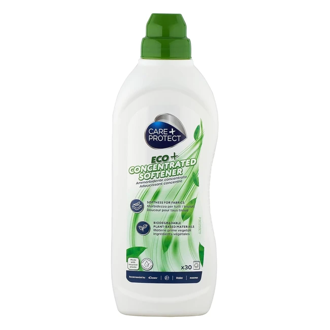 Eco Laundry Softener 750ml - Care & Protect - Ideal for All Fabrics - Softens & Facilitates Ironing