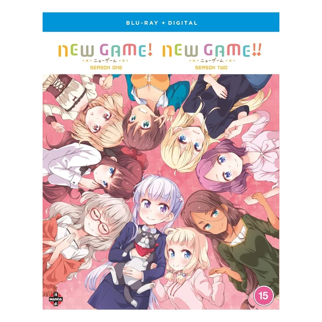 New Game Seasons 1 & 2 Blu-ray + Free Digital Copy - Limited Time Offer!