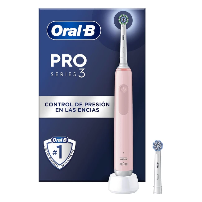 Oral-B Pro Series 3 Cepillo de Dientes Eléctrico Recargable Braun Rosa