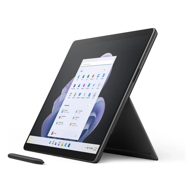 Microsoft Surface Pro 9 13 inch 2in1 Tablet PC Black Intel Core i5 8GB RAM 256GB