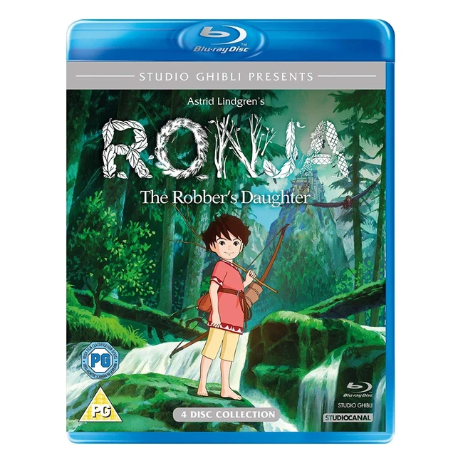 Ronja the Robbers Daughter Blu-ray - Brand New Release - Limited Edition
