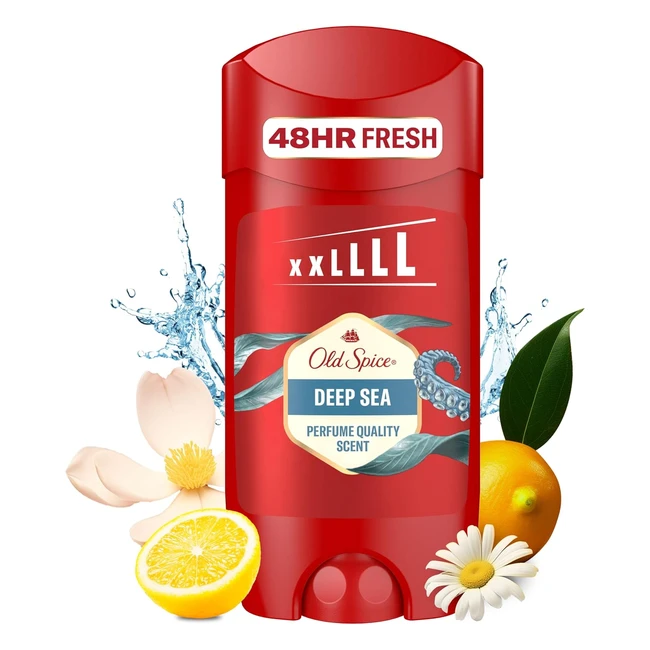 Old Spice Deep Sea Deodorant Stick 85ml for Men  24-Hour Odour Protection