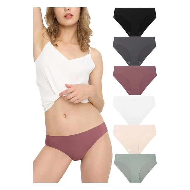 Pack 36 Bragas Sin Costura Donppa Mujer Licra Deporte