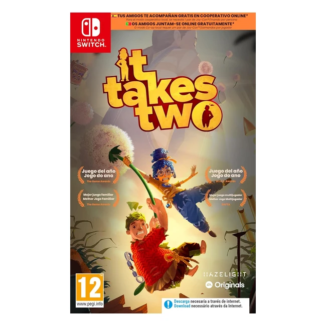 ¡Juega en cooperativo con It Takes Two para Nintendo Switch!