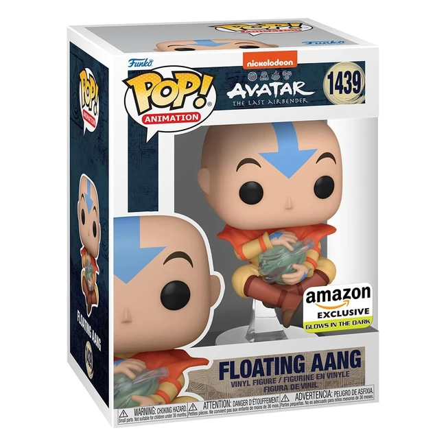 Funko Pop Animation Avatar The Last Airbender Aang Floating Glow in the Dark Ama