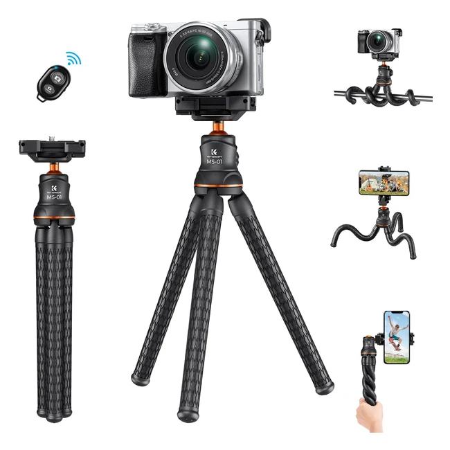 Treppiede smartphone e fotocamera KF Concept MS01 flessibile polpo con telecoman