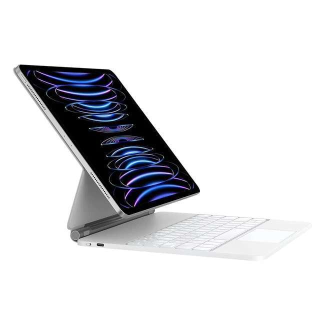 Teclado Espaol con Retroiluminacin para iPad Pro 129 6 Generacin Blanco