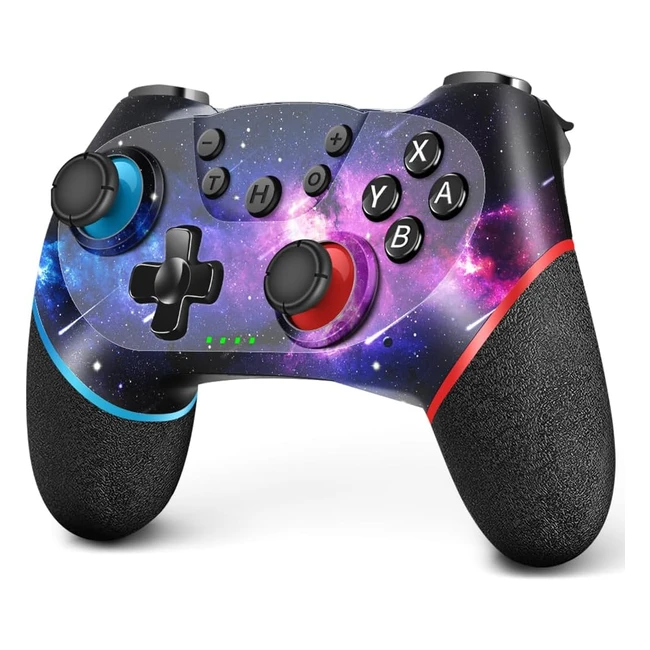 Mando inalmbrico para Switch Pro con giroscopio de 6 ejes doble shock turbo y