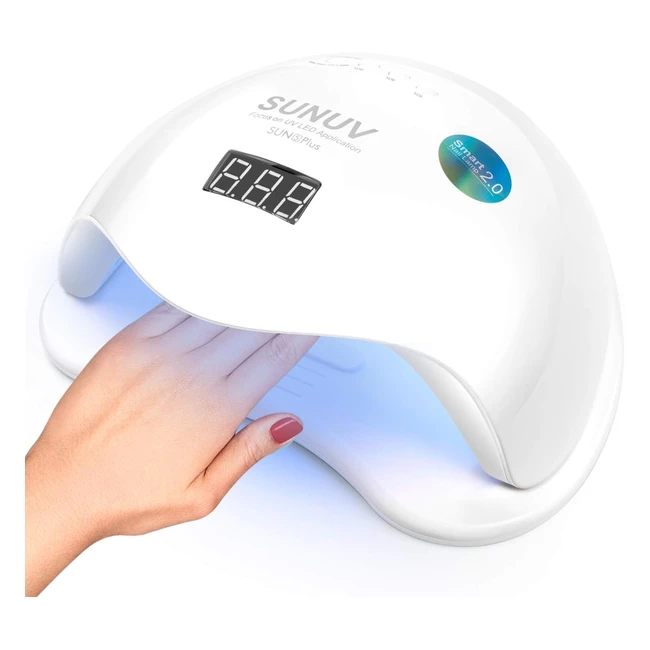 Lampada UV LED Sunuv 48W Professionale per Manicure e Pedicure - Sensore Automat