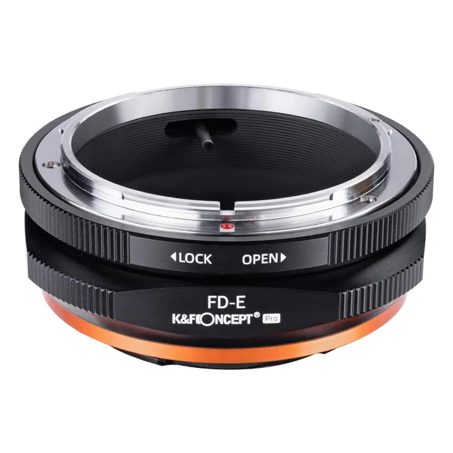 KF Concept Updated FD to NEX Adapter Manual Lens Mount Adapter for Canon FD FL M