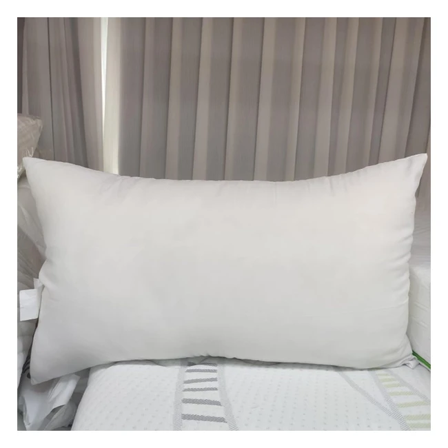 Novilla Bedding Pillows 4 Pack Hotel Quality Cushions - 100 Luxury Microfiber Filling - Back and Side Sleepers